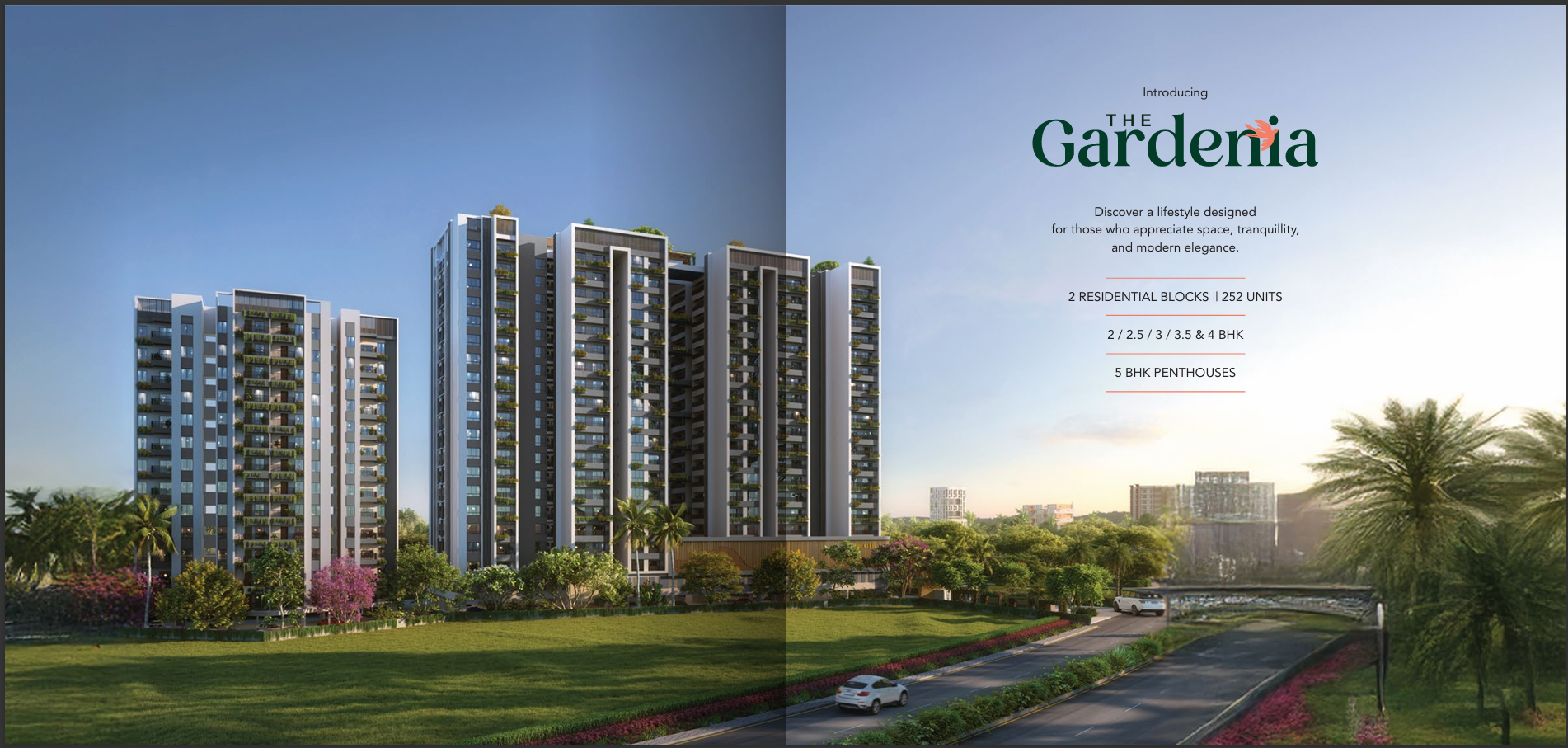 2–5 BHK Luxury Apartments & Penthouses | Nature Living